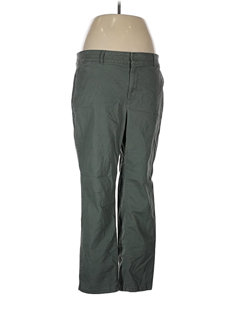 Pre-owned Ann Taylor Loft Dress Pants In Green