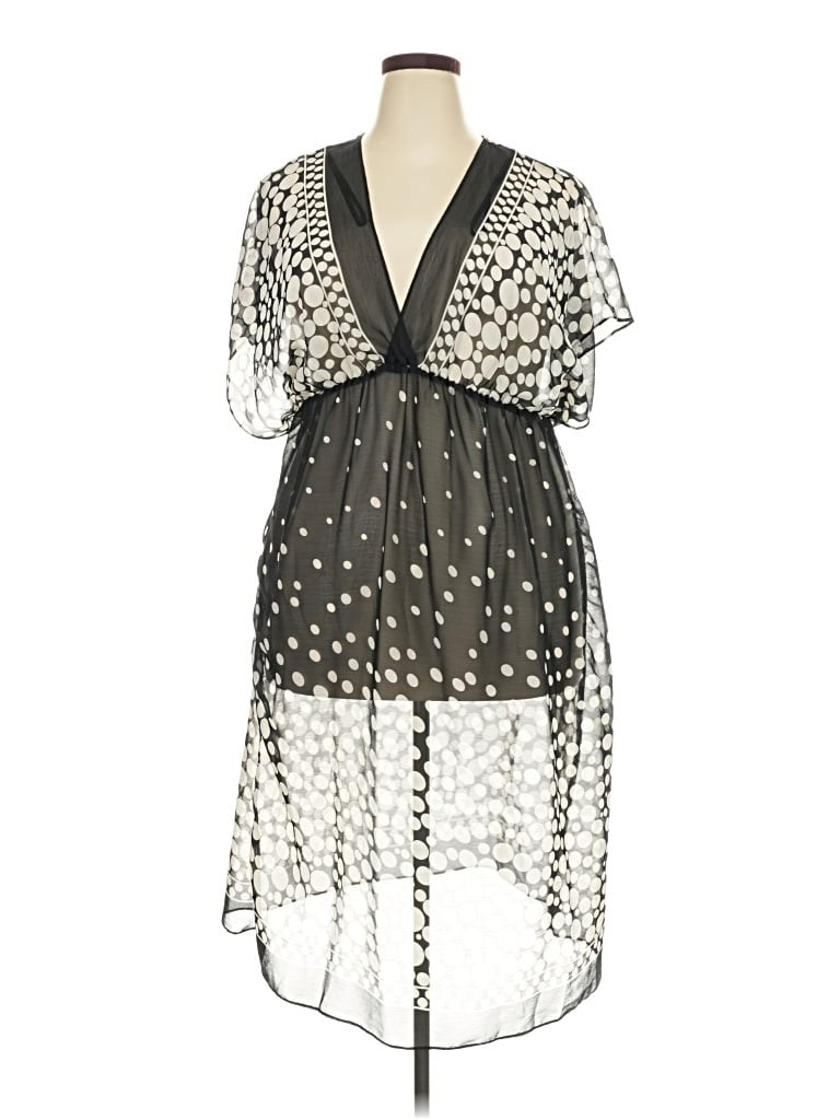 Pre-owned Lane Bryant Cocktail Dress In Black