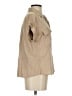 BeachLunchLounge 100% Viscose Tan Short Sleeve Blouse Size S - photo 4