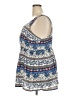 Torrid 100% Polyester Blue Sleeveless Blouse Size 2X Plus (2) - photo 5