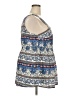 Torrid 100% Polyester Blue Sleeveless Blouse Size 2X Plus (2) - photo 4