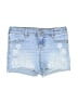 Epic Threads Blue Denim Shorts Size 6X - photo 1