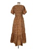 Carly Jean Paisley Brown Casual Dress Size M - photo 2