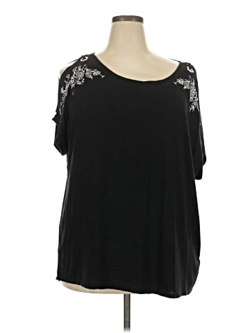 Cable & Gauge Short Sleeve Top (view 1)