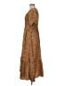 Carly Jean Paisley Brown Casual Dress Size M - photo 5