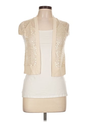 BCBGMAXAZRIA Silk Cardigan (view 1)