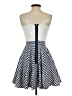 Emmelee Checkered-gingham White Cocktail Dress Size S - photo 2