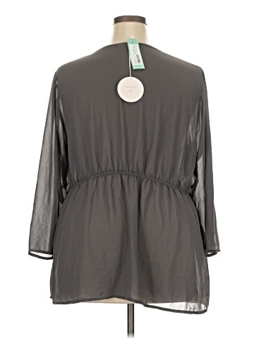 Wild Honey 3/4 Sleeve Blouse (view 2)