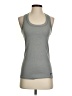 Nike 100% Polyester Gray Active Tank Size S - photo 1
