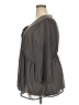Wild Honey 100% Polyester Gray 3/4 Sleeve Blouse Size 3XL - photo 5