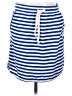 Weekend Stripes Blue Casual Skirt Size S - photo 1