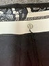 Lululemon Athletica Graphic Blue Black Athletic Shorts Size 6 - photo 3