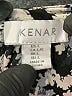 Kenar 100% Polyester Black 3/4 Sleeve Blouse Size L - photo 7