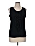 Chico's 100% Nylon Black Sleeveless Blouse Size Med (1) - photo 1