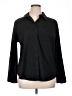 Chico's Black Long Sleeve Button-Down Shirt Size XL - photo 1