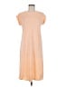 LA Relaxed Solid Orange Casual Dress Size M - photo 1
