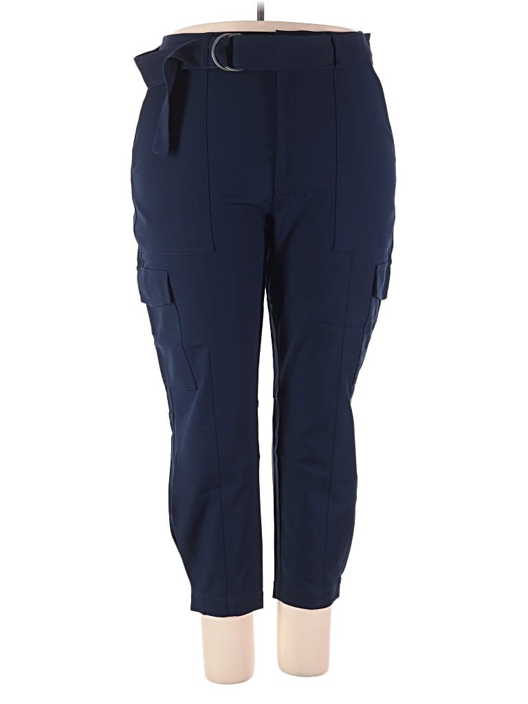 Pre-owned Banana Republic Cargo Pants In Blue
