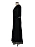 Max Studio Solid Black Casual Dress Size L - photo 5