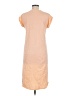 LA Relaxed Solid Orange Casual Dress Size M - photo 2