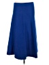 J.Crew 100% Wool Solid Blue Wool Skirt Size 8 - photo 1