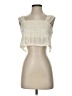 Shein 100% Polyester Ivory Sleeveless Top Size 4 - photo 1