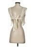 Shein 100% Polyester Ivory Sleeveless Top Size 4 - photo 2