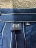 Gap Stripes Blue Linen Pants Size 10 (tall) - photo 7