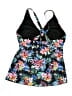 Tempt Me Tropical Black Swimsuit Top Size XL - photo 2