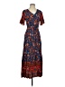 Prettygarden Paisley Blue Casual Dress Size S - photo 1