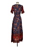 Prettygarden Paisley Blue Casual Dress Size S - photo 2