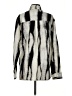 Commense Animal Print Silver Long Sleeve Button-Down Shirt Size S - photo 2
