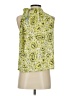 Ann Taylor Factory 100% Polyester Green Sleeveless Blouse Size XS (petite) - photo 2