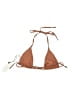 Elysiian Solid Brown Swimsuit Top Size M - photo 2