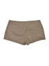 Volcom Houndstooth Brown Khaki Shorts Size 7 - photo 2