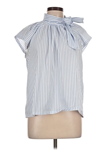Ann Taylor Short Sleeve Blouse (view 1)