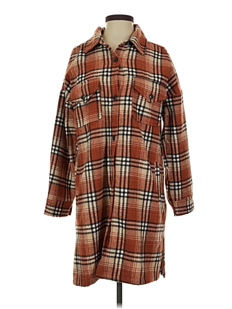 Pre-owned Jodifl Coat In Brown
