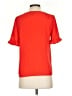CeCe Red Short Sleeve Blouse Size XS - photo 2