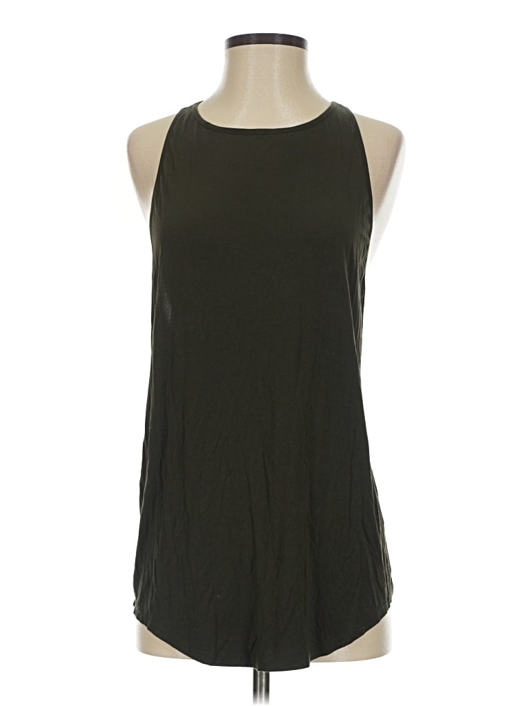 Pre-owned Lululemon Athletica Sleeveless T-shirt In Green