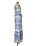 Ann Taylor LOFT Paisley Blue Casual Dress Size XS - photo 4