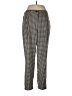 Divided by H&M 100% Polyurethane Houndstooth Gray Casual Pants Size 12 - photo 1