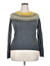 Merona Chevron-herringbone Gray Pullover Sweater Size XL - photo 1