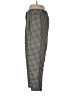 Divided by H&M 100% Polyurethane Houndstooth Gray Casual Pants Size 12 - photo 5