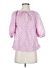 Omika Pink 3/4 Sleeve Blouse Size XS - photo 1