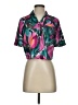 Fabletics Tropical Pink Short Sleeve Blouse Size XXS - photo 1