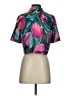 Fabletics Tropical Pink Short Sleeve Blouse Size XXS - photo 2