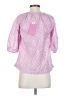 Omika Pink 3/4 Sleeve Blouse Size XS - photo 2