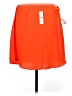 J.Crew 100% Polyester Solid Orange Casual Skirt Size M - photo 2