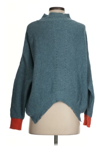 Foil Turtleneck Sweater (view 2)