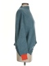 Foil 100% Cotton Chevron-herringbone Teal Turtleneck Sweater Size S - photo 4