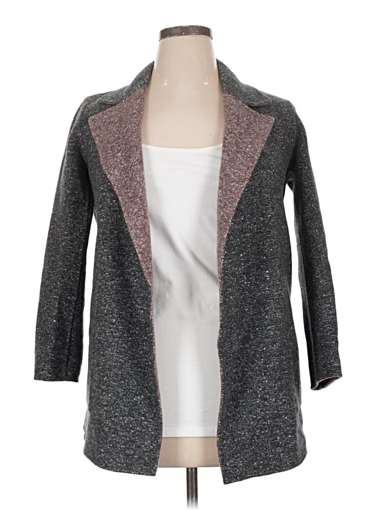 Pre-owned Unbranded Cardigan Sweater In Gray